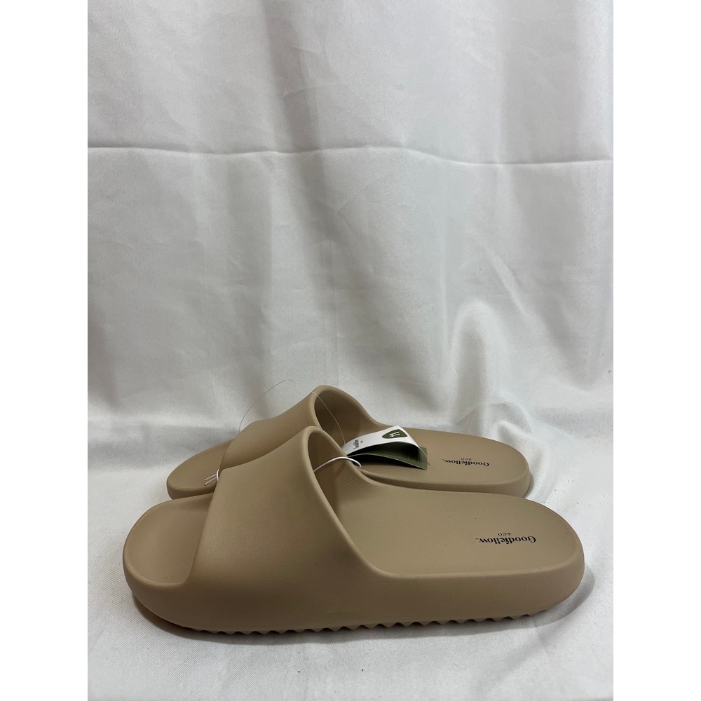 Goodfellow & Co Mens Tan Beige Foam Slide Sandals Size 11 F425071-Q4/25